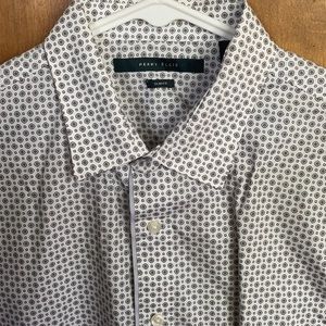 Men’s Dress Button Down Shirt Short Sleeve